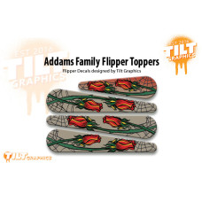 Tilt -Addams Family Rose Flipper Toppers