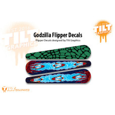 Tilt - Godzilla Flipper Decals Rockets