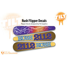 Tilt - Rush 2112 Flipper Decals