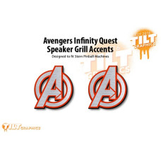 Tilt - Avengers Infinity Quest Speaker Grill Accents