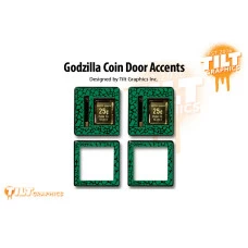 Tilt - Godzilla Inspired Coin Door Accents Tilt - Godzilla Inspired Coin Door Accents