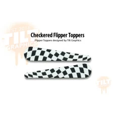 Tilt - Checkered Flipper Toppers Tilt - Checkered Flipper Toppers