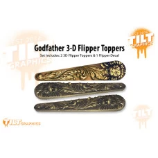 Tilt - Godfather 3D Flipper Toppers Tilt - Godfather 3D Flipper Toppers