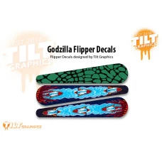 Tilt - Godzilla Flipper Decals Rockets Tilt - Godzilla Flipper Decals Rockets