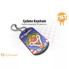 Tilt - Cyclone Blue Keychain