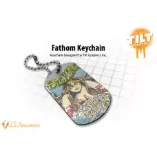 Tilt - Fathom Playfield Art Dog Tag Keychain