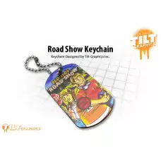 Tilt - Road Show Dog Tag Keychain Tilt - Road Show Dog Tag Keychain
