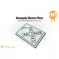 Tilt - Monopoly Shooter Plate Tilt - Monopoly Shooter Plate