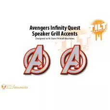 Tilt - Avengers Infinity Quest Speaker Grill Accents