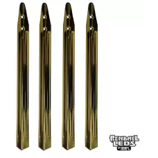 LEG SET - 28-1/2 INCH GOLD PLATED RIB (4)