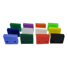 RUBBER BUMPER PAD WEDGE RAMP WALL PROTECTOR